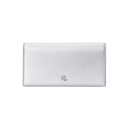 POLO Ralph Lauren Crosshatch Leather Slim Wallet