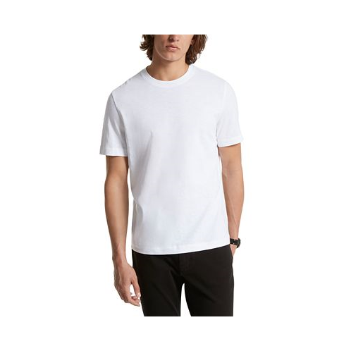 Michael Kors Mens Refine Textured Crewneck T-Shirt