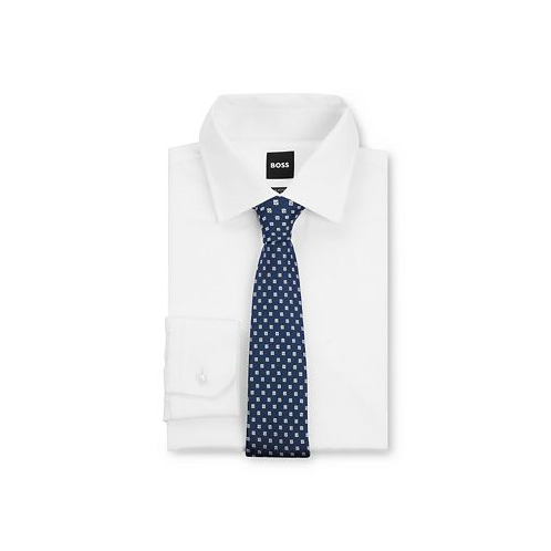 Hugo Boss Mens Jacquard-Woven Tie