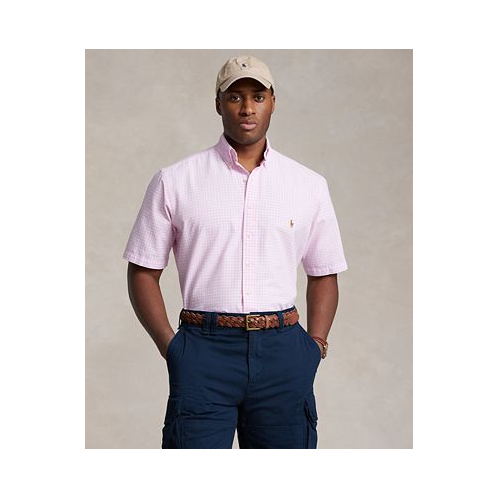 Polo Ralph Lauren Mens Big & Tall Gingham Oxford Shirt