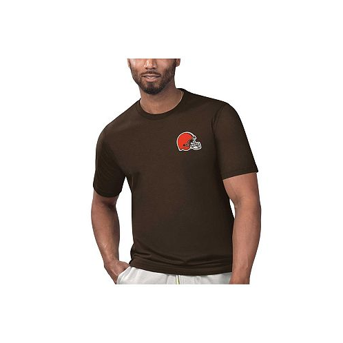 Margaritaville Mens Brown Cleveland Browns Licensed to Chill T-shirt