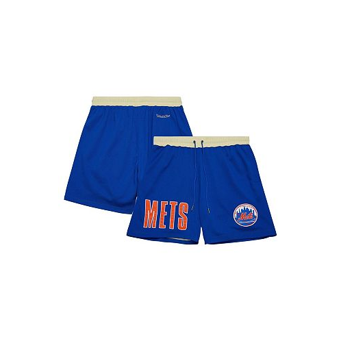 Mitchell & Ness Mens Royal New York Mets OG 2.0 Fashion Shorts