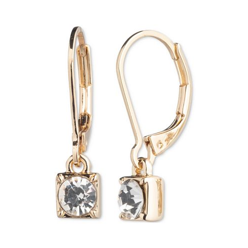POLO Ralph Lauren Gold-Tone Crystal Drop Earrings