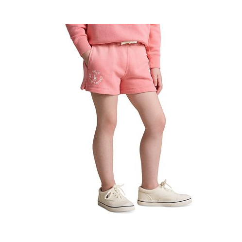 Polo Ralph Lauren Toddler and Little Girls Big Pony Logo Cotton Terry Shorts