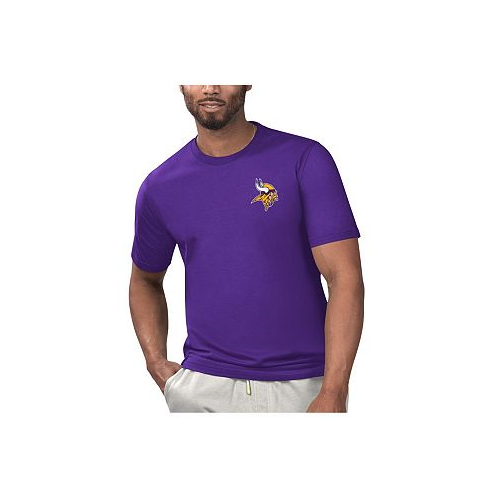 Margaritaville Mens Purple Minnesota Vikings Licensed to Chill T-shirt