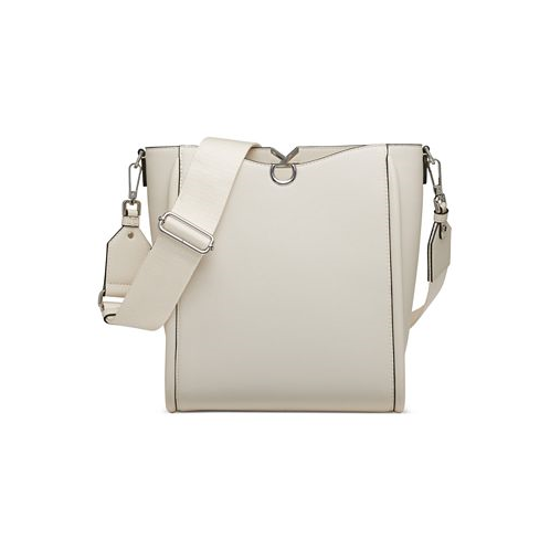 Calvin Klein Womens Crisell Magnetic Logo Crossbody Bag