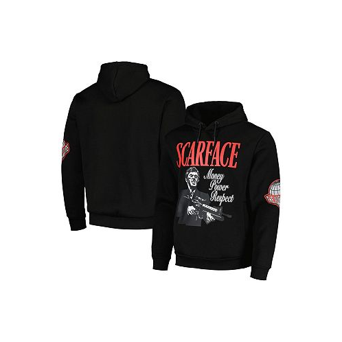 Reason Mens and Womens Black Scarface Money Power Respect Pullover Hoodie