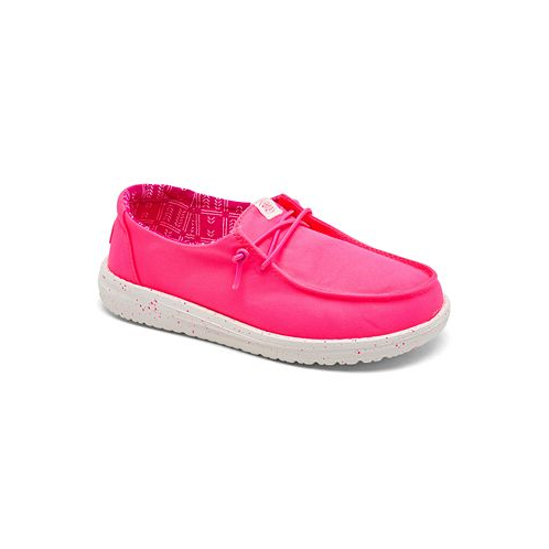 Hey Dude Little Girls Wendy Canvas Casual Moccasin Sneakers from Finish Line