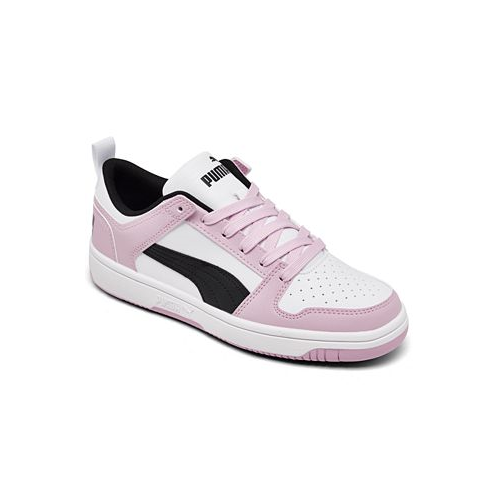 Puma Big Girls Rebound LayUp Low Casual Sneakers from Finish Line