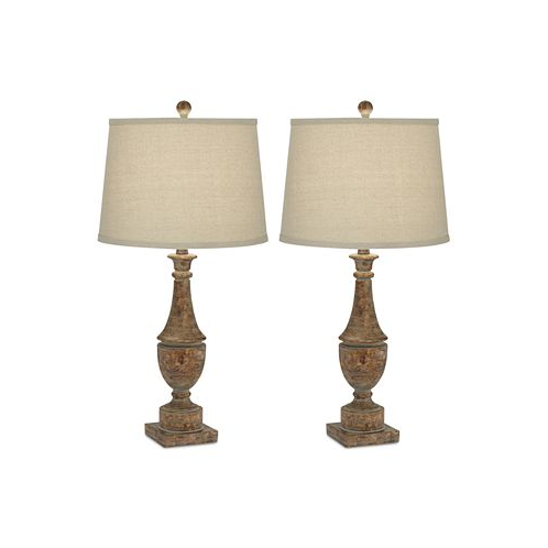 Kathy Ireland Pacific Coast Collier Table Lamps Set of 2