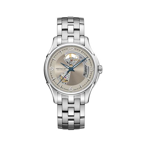 Hamilton Mens Swiss Automatic Jazzmaster Stainless Steel Bracelet Watch 40mm