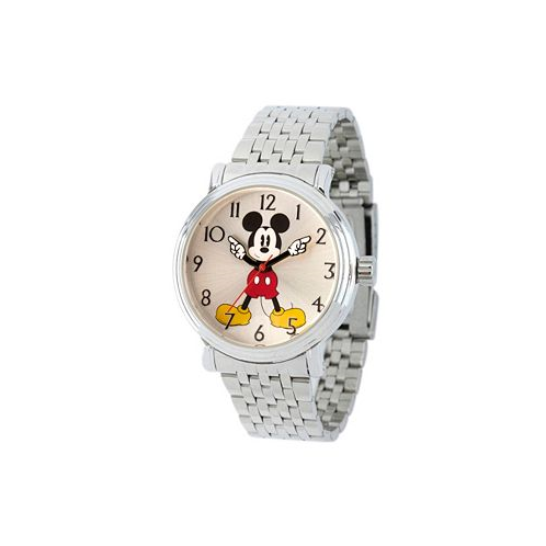 Ewatchfactory Womens Disney Mickey Mouse Silver Bracelet Watch 38mm