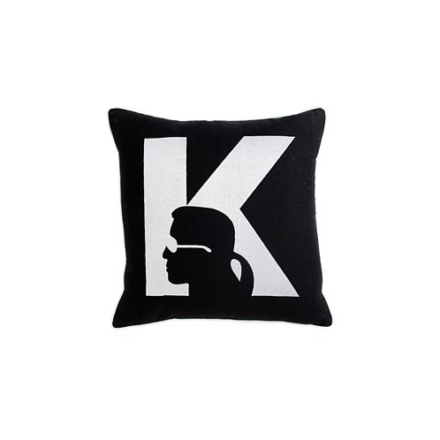 KARL LAGERFELD PARIS Silhouette Decorative Pillow 18 x 18