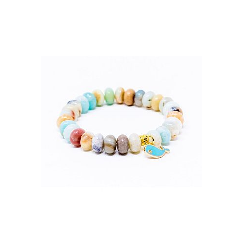 Katies Cottage Barn Whale Hello There Gemstone Give Back Bracelet