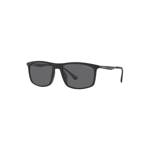 Emporio Armani Mens Polarized Sunglasses EA4171U 57