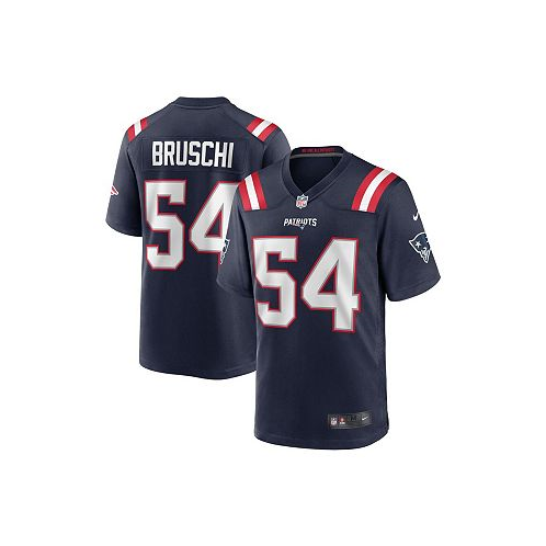 Nike Mens Tedy Bruschi Navy New England Patriots Game Retired Player Jersey