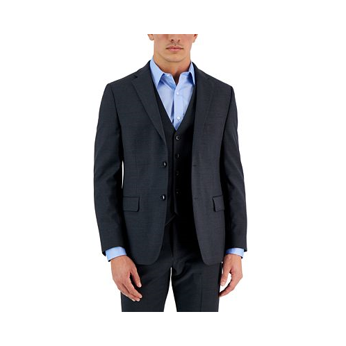 Tommy Hilfiger Mens Modern-Fit Wool TH-Flex Stretch Suit Jacket