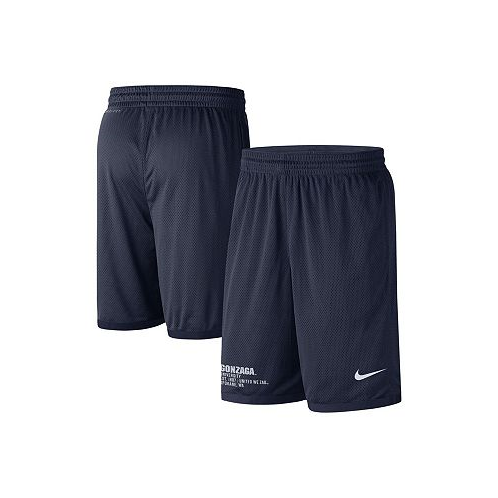 Nike Mens Navy Gonzaga Bulldogs Performance Mesh Shorts