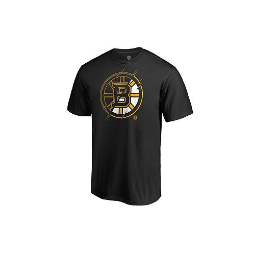 Fanatics Mens Black Boston Bruins X-Ray T-shirt