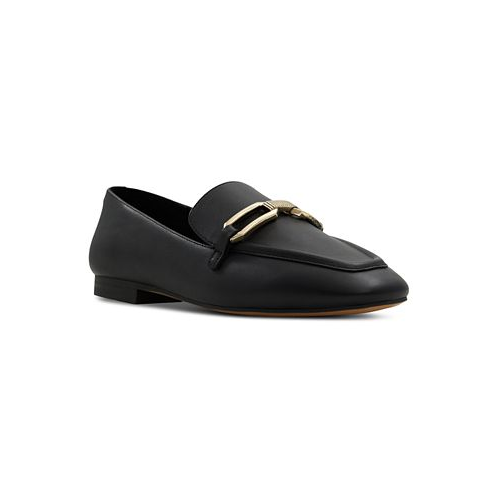 ALDO Womens Lindsie Slip-On Tailored Hardware Loafers