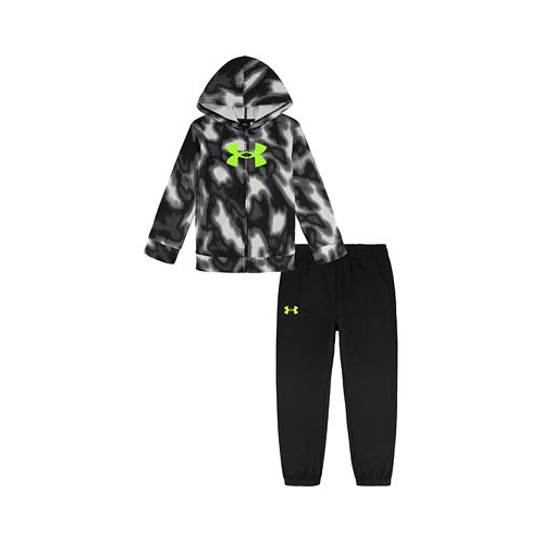 Under Armour Toddler Boys Valley Etch Zip-Up Hoodie and Joggers Set