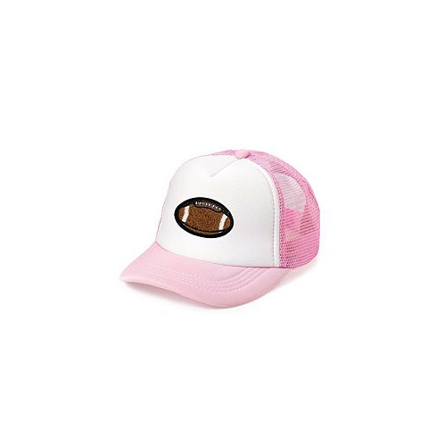 Sweet Wink Child Girl Football Patch Hat