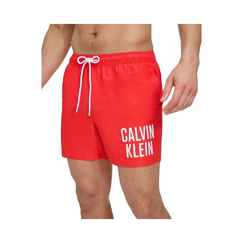 Calvin Klein Mens Intense Power Modern Euro 5 Swim Trunks