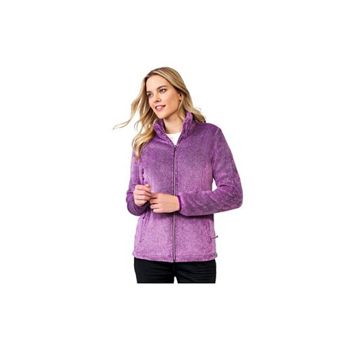 Free Country Womens Outbound Heather Butter Pile Fleece Jacket