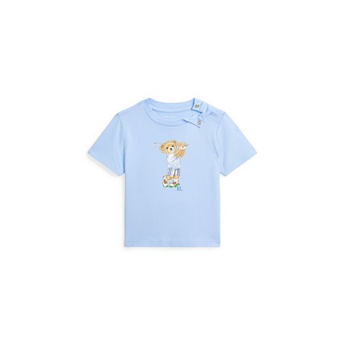 Polo Ralph Lauren Baby Boys Polo Bear Cotton Jersey T Shirt