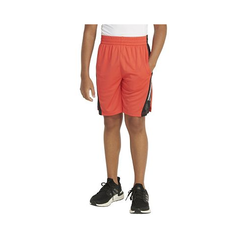Adidas Big Boys AEROREADY Elastic Waistband Colorblock Shorts