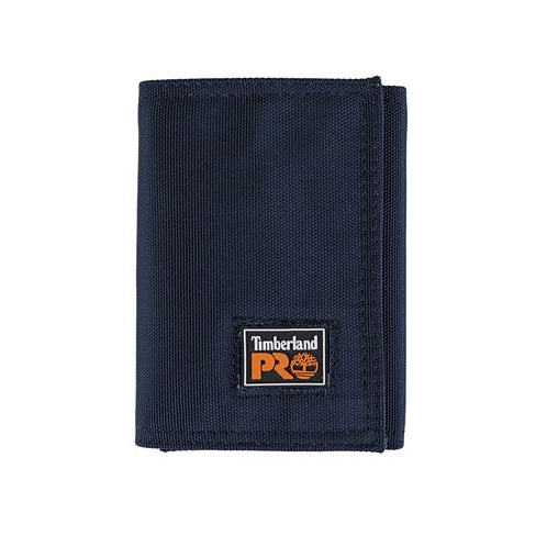 Timberland Mens Heavy Duty Fabric Trifold Wallet
