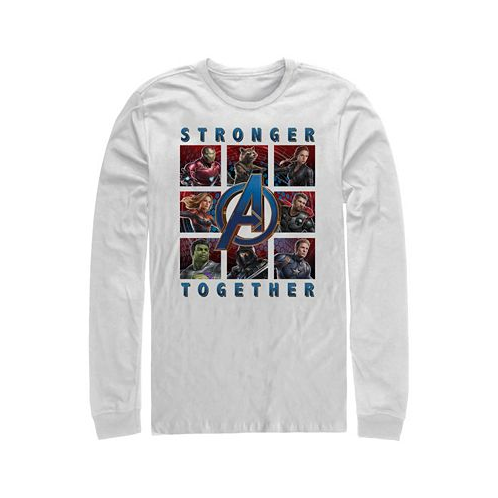 Fifth Sun Marvel Mens Avengers Endgame Stronger Together Boxes Long Sleeve T-shirt