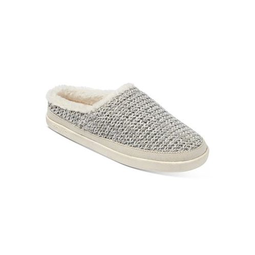 TOMS Womens Sage Knit Cozy Slip-On Slippers