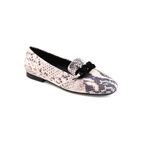 Journee Collection Womens Cordell Chain Detail Loafers