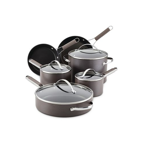Ayesha Curry 10-Pc. Hard-Anodized Collection Nonstick Cookware Set