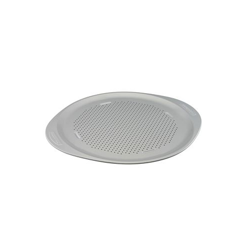 Farberware GoldenBake Nonstick Perforated Pizza Pan 15.5-Inch Light Gray