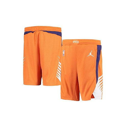 Jordan Big Boys Orange Phoenix Suns 2019/20 Swingman Performance Shorts - Statement Edition