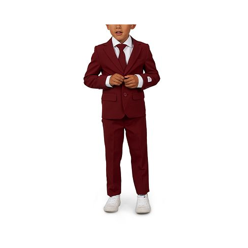 OppoSuits Toddler and Little Boys Blazing Solid Color Suit 3-Piece Set