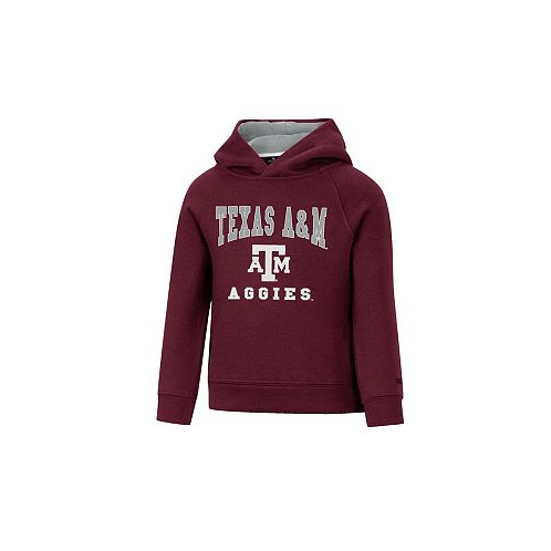 Colosseum Toddler Boys and Girls Maroon Texas A&M Aggies Chimney Sweep Raglan Pullover Hoodie