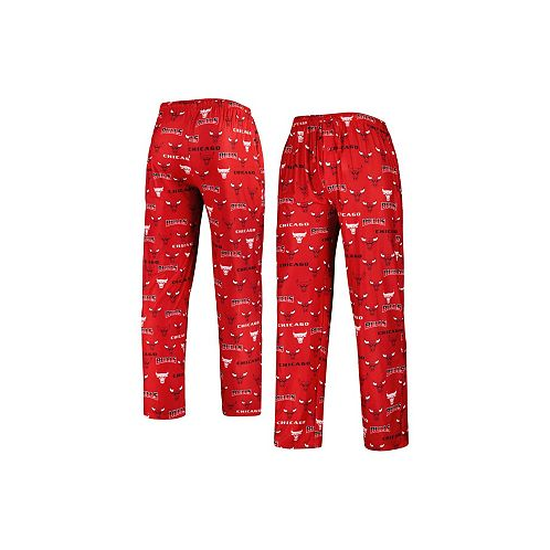 Concepts Sport Mens Red Chicago Bulls Breakthrough Knit Sleep Pants