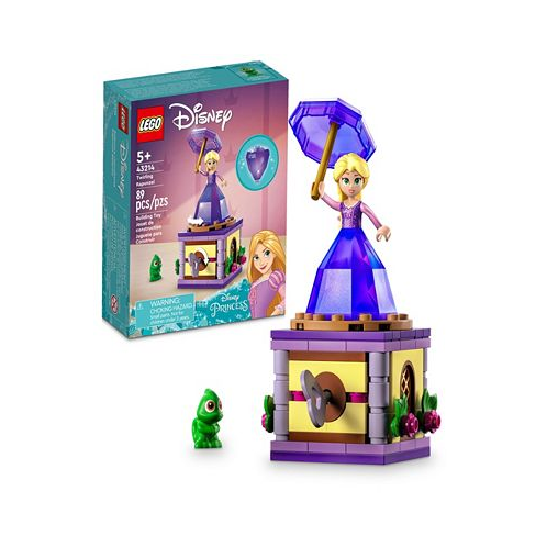 LEGO Disney Princess Twirling Rapunzel 43214 Toy Building Set with Rapunzel and Pascal Figures