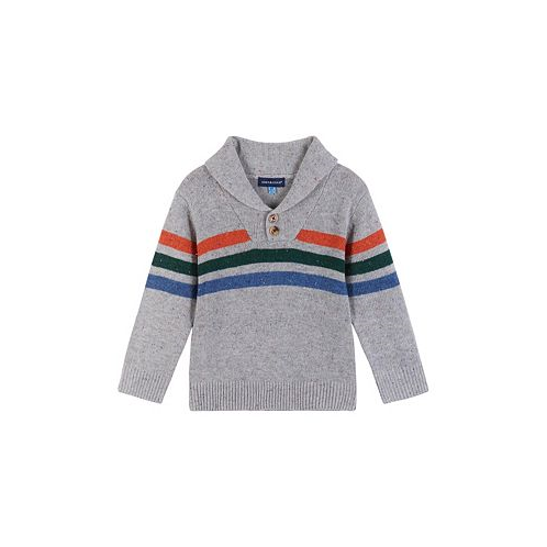 Andy & Evan Toddler Boys / Striped Button Sweater
