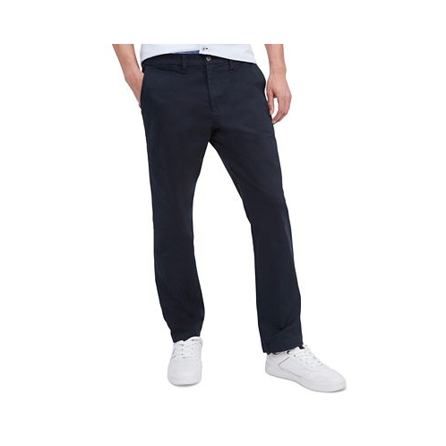 Tommy Hilfiger Mens Big & Tall TH Flex Stretch Custom-Fit Chino Pants
