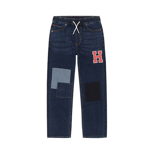 Tommy Hilfiger Big Boys Drawcord Loose Varsity Jeans