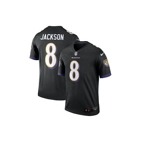 Nike Mens Lamar Jackson Black Baltimore Ravens Legend Jersey