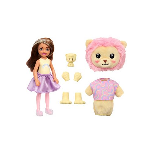Barbie Cutie Reveal Cozy Cute T-shirts Series Chelsea Doll and Accessories