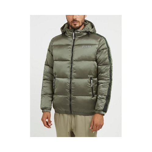 GUESS Mens Byrnie Padded Puffer Jacket