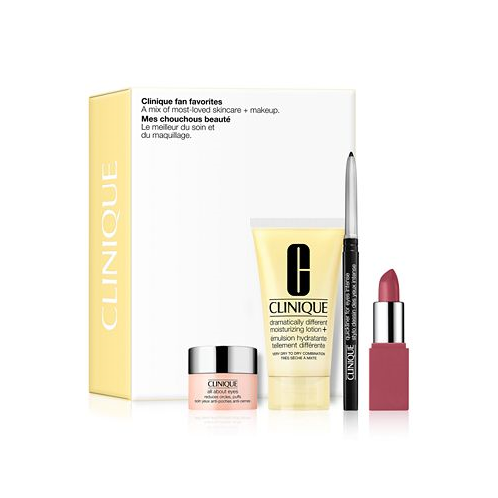 Clinique 4-Pc. Fan Favorites Set - Only $12 with any macys.com purchase (A $45 value)!