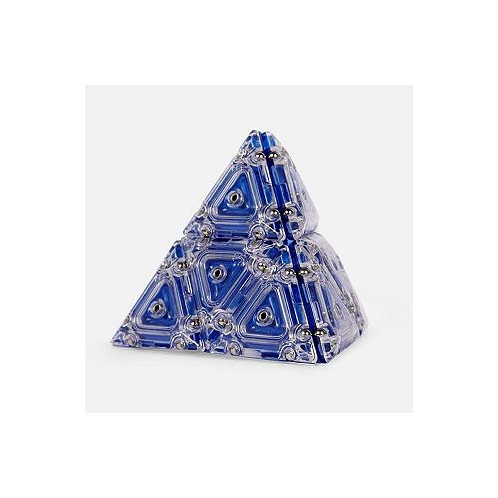 Speks Cobalt Pyramid Magnetic Triangles Set of 12 Fidget & Building Toy
