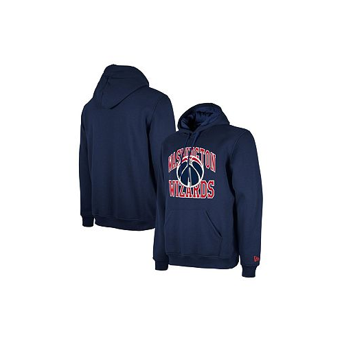 New Era Mens and Womens Navy Washington Wizards 2023/24 Season Tip-Off Edition Pullover Hoodie